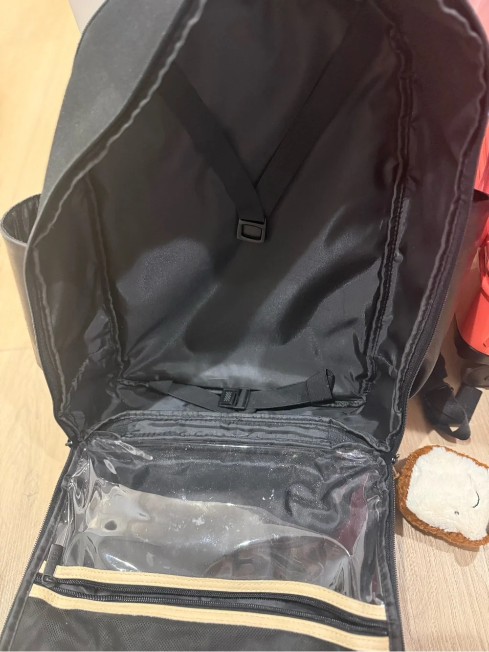 Black beis backpack